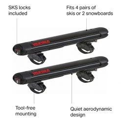 Best reviews of ✔️ Yakima Ski & Snowboard Car Racks FatCat EVO 4 🎉 -Yakima Official Website BK D2 5