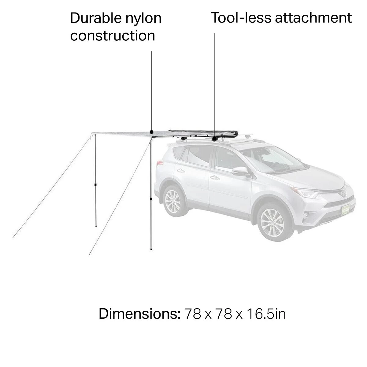 New 🔔 Yakima 3-Season Family & Campground Tents SlimShady Awning ❤️ 5 New 🔔 Yakima 3-Season Family & Campground Tents SlimShady Awning ❤️ - Image 5